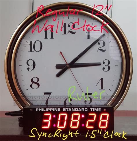 philippine standard time clock